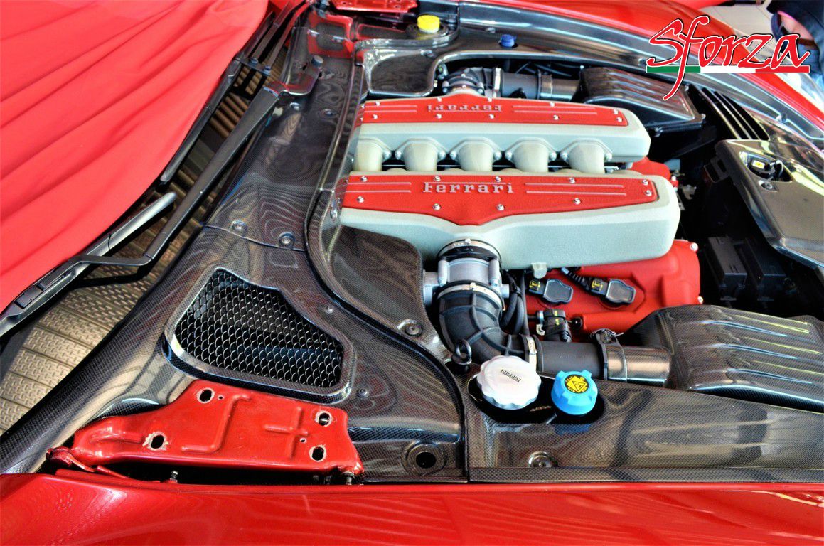 Ferrari 599 vorne Windschutzscheibe abdeckung carbon - Sforza