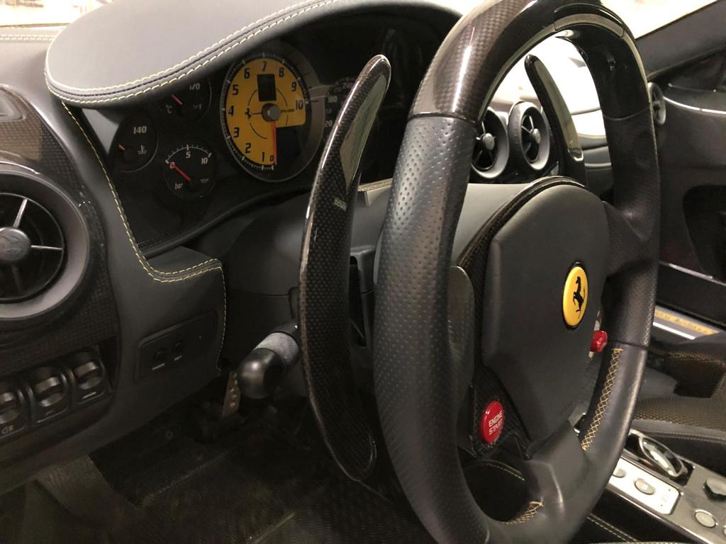 Ferrari F430 Carbon Einstiegsleiste links & rechts mit Aufschrift